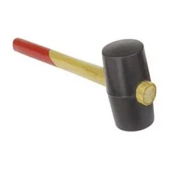 Le moins cher ⌛ MARTEAU EN CAOUTCHOUC DUR 55 MM BRÜDER MANNESMANN 709-55 ❤️