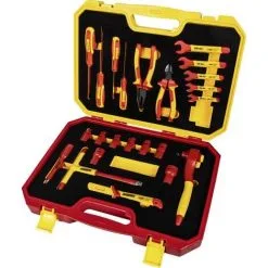 Remise ? BRÜDER MANNESMANN Jeu D'outils Brüder Mannesmann M11212 VDE 24 Pièces Q260292 ⭐
