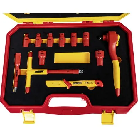 Remise ? BRÜDER MANNESMANN Jeu D'outils Brüder Mannesmann M11212 VDE 24 Pièces Q260292 ⭐ 2 Remise ? BRÜDER MANNESMANN Jeu D'outils Brüder Mannesmann M11212 VDE 24 Pièces Q260292 ⭐ – Image 2