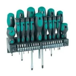 Tout neuf ? BRÜDER MANNESMANN WERKZEUGE M11415 SET DE TOURNEVIS ET EMBOUTS 37 PIÈCES ⌛