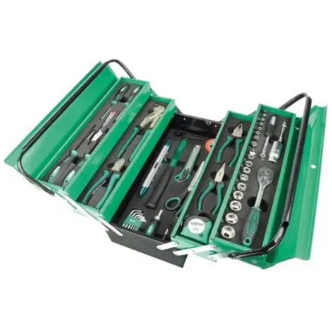 Nouveau ? BRÜDER MANNESMANN Boîte à Outils En Métal 88 Pcs Brüder Mannesmann ? 1 Nouveau ? BRÜDER MANNESMANN Boîte à Outils En Métal 88 Pcs Brüder Mannesmann ?