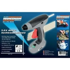 Sortie ❤️ BRÜDER MANNESMANN Pistolet à Colle Sans Fil Li-ion 3,6 V Brüder Mannesmann - Multicolore ? -BRÜDER MANNESMANN Soldes 28876788 3