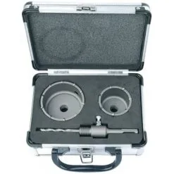 Le moins cher ✔️ BRÜDER MANNESMANN Kit Pour Scie Cloche Quatre Pièces Brüder Mannesmann - Gris ?