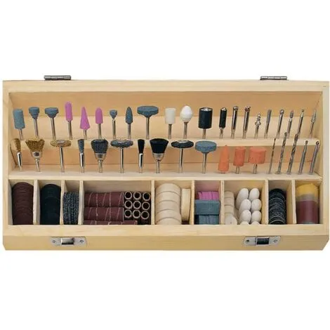 Coupon ❤️ BRÜDER MANNESMANN Kit D'accessoires De Mini Meuleuse 200 Pièces Brüder Mannesmann ❤️ 2 Coupon ❤️ BRÜDER MANNESMANN Kit D'accessoires De Mini Meuleuse 200 Pièces Brüder Mannesmann ❤️ – Image 2