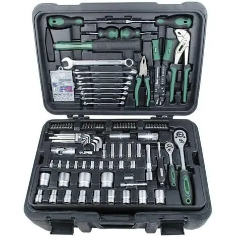 Tout neuf ? BRÜDER MANNESMANN Mallette à Outils équipée Brüder Mannesmann 122 Delar M29070 Pour Les Bricoleurs 122 Pièces (l X H X P) 360 X 240 X 530 ⭐ 1 Tout neuf ? BRÜDER MANNESMANN Mallette à Outils équipée Brüder Mannesmann 122 Delar M29070 Pour Les Bricoleurs 122 Pièces (l X H X P) 360 X 240 X 530 ⭐