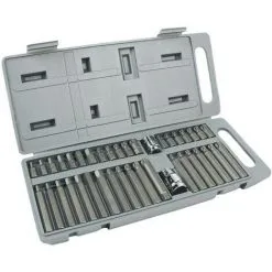 Coupon ? BRÜDER MANNESMANN Brüder Mannesmann M 187-40 Jeu Dembouts 40 Pièces 6 Pans Intérieurs, Denture Multiple (XZN), TORX® Intérieur ⭐