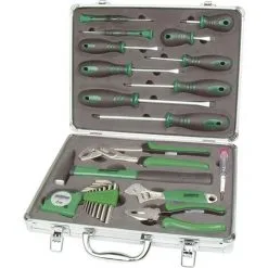 Sortie ✨ BRÜDER MANNESMANN Brüder Mannesmann M29024 Pour Les Bricoleurs Jeu Doutils En Valise 24 Pièces ?