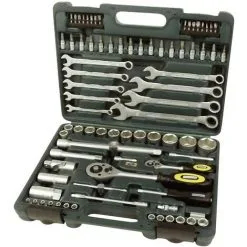 Meilleur prix ? BRÜDER MANNESMANN Brüder Mannesmann M29112 Pour Les Bricoleurs Jeu Doutils En Valise 82 Pièces ?