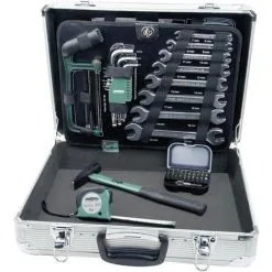 Meilleur prix ✔️ BRÜDER MANNESMANN Mallette à Outils équipée Brüder Mannesmann Mannesmann M29075 Pour Les Bricoleurs 108 Pièces - Argent ?