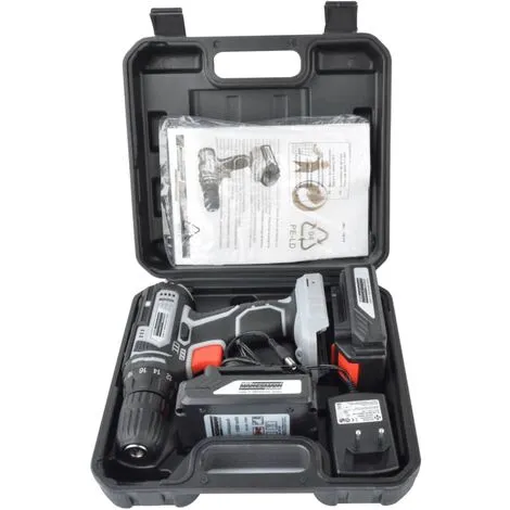 Nouveau ? BRÜDER MANNESMANN Tournevis Sans Fil 2x20 V 1,5 Ah Brüder Mannesmann ? 3 Nouveau ? BRÜDER MANNESMANN Tournevis Sans Fil 2x20 V 1,5 Ah Brüder Mannesmann ? – Image 3