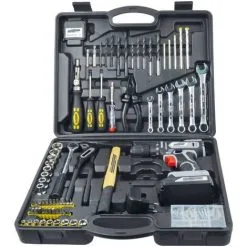 Bon marché ? BRÜDER MANNESMANN Kit D'outils 75 Pcs Et Perceuse Sans Fil 20V, 1,3 Ah Brüder Mannesmann ?