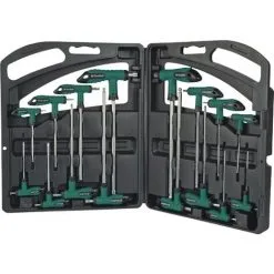 Offres ? BRÜDER MANNESMANN Brüder Mannesmann Jeu De Clés Mâles Coudées 16 Pièces Q260312 ✔️