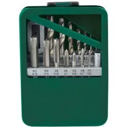 Promo ✔️ BRÜDER MANNESMANN Ensemble De Matrices à Main 15 Pcs Brüder Mannesmann ?