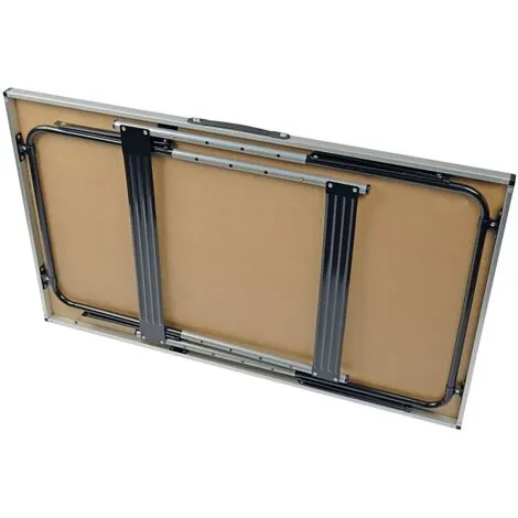 De gros ✨ BRÜDER MANNESMANN Table Pliable 100 X 60 X 94 Cm 70111 Brüder Mannesmann - Gris ? 2 De gros ✨ BRÜDER MANNESMANN Table Pliable 100 X 60 X 94 Cm 70111 Brüder Mannesmann - Gris ? – Image 2